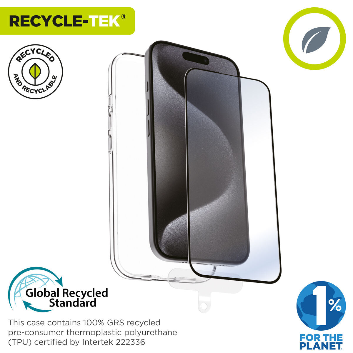 Mobile Case and Protector Muvit for Change iPhone 16 Black