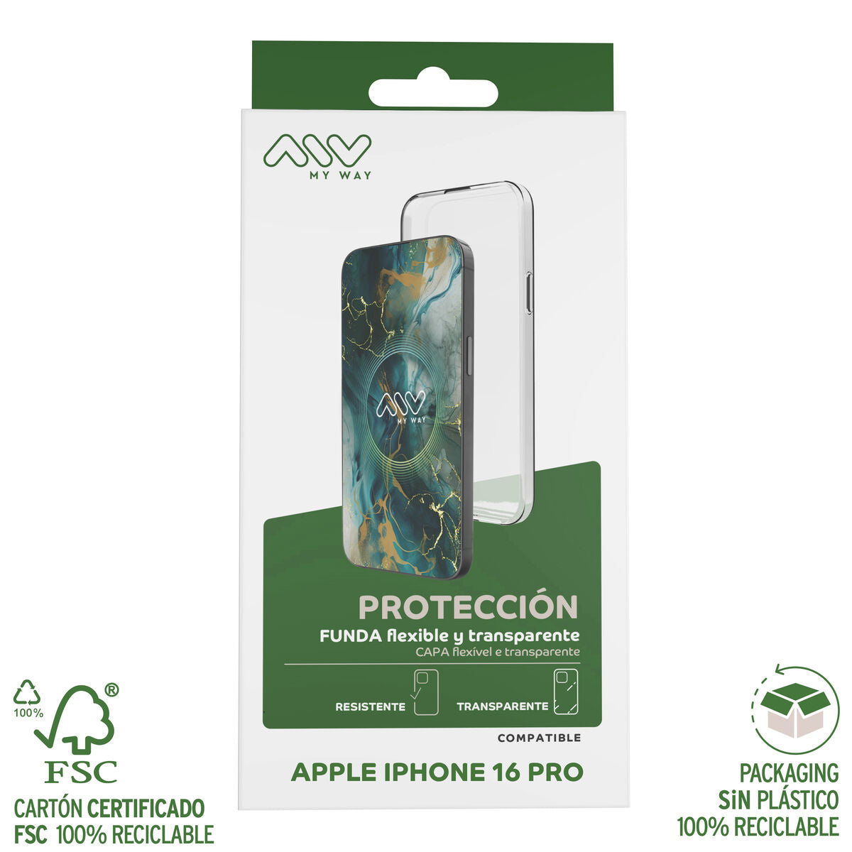 Mobile cover Myway iPhone 16 Pro