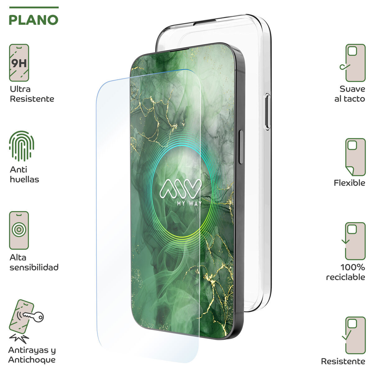 Mobile Case and Protector Myway iPhone 16 Pro Max