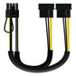Power Cord Molex NANOCABLE 10.19.1201 PCI-e (20 cm)