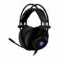 Headphones with Microphone CoolBox DeepLighting Black