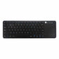 Keyboard with Touchpad CoolBox CoolTouch Black QWERTY