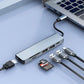 USB Hub CoolBox COO-DOCK-C-61 Grey 100 W