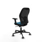 Gaming Chair Piqueras y Crespo 2D036G0 Black Petroleum green