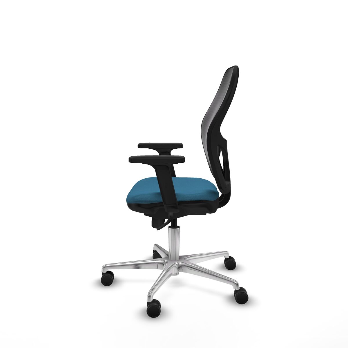 Gaming Chair Piqueras y Crespo 2D086N0 Black Petroleum green