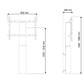 TV Mount Neomounts PLASMA-W2250BLACK 42" 100" 130 Kg