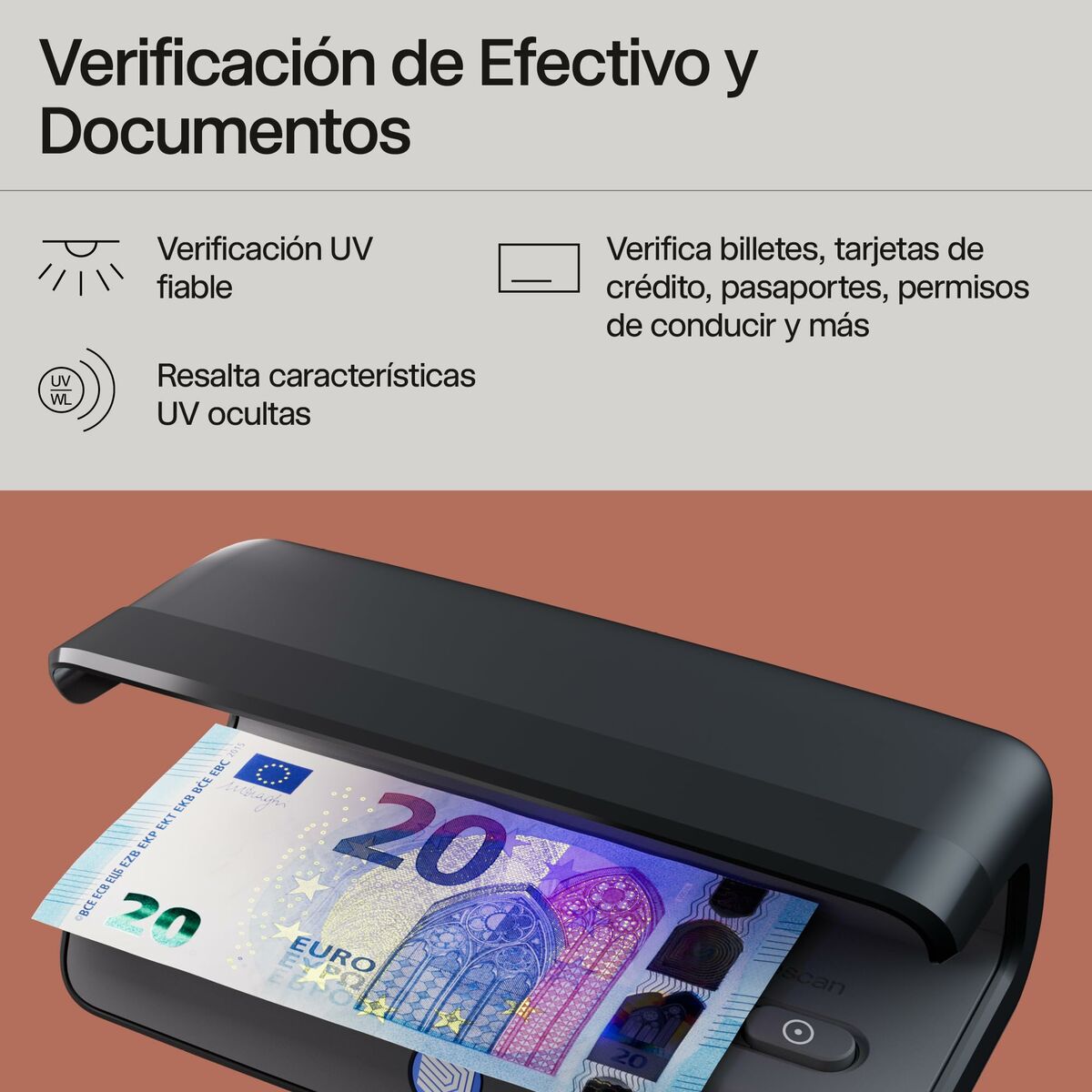 Counterfeit Note Detector Safescan 131-0731