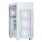 ATX Semi-tower Box Zalman S5 NEO WHITE White