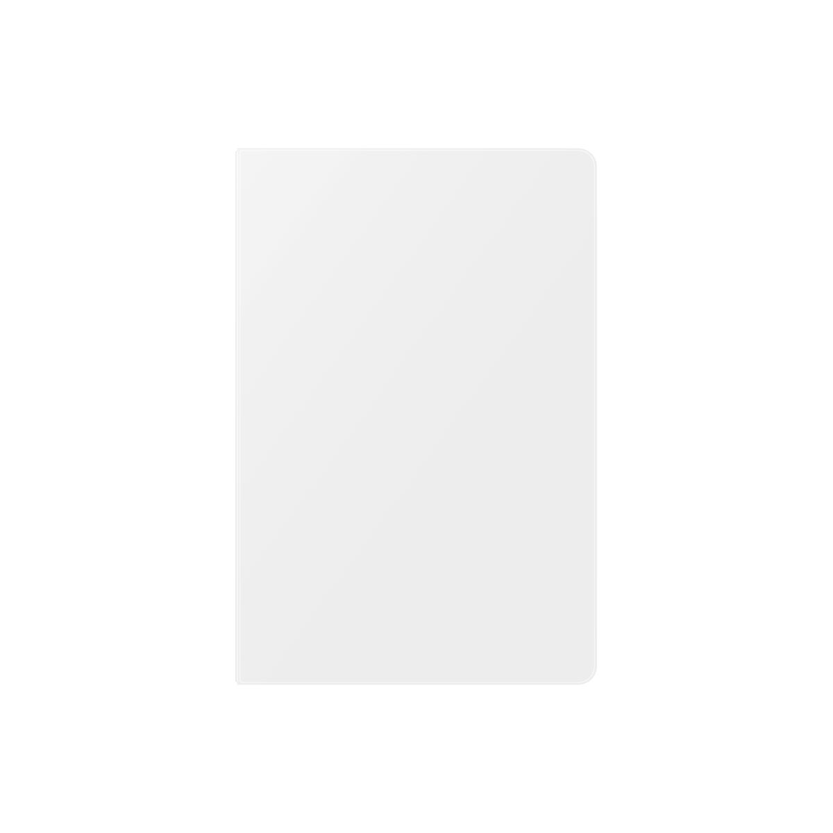 Tablet cover Samsung EF-DX625BWEGES White Spanish Qwerty