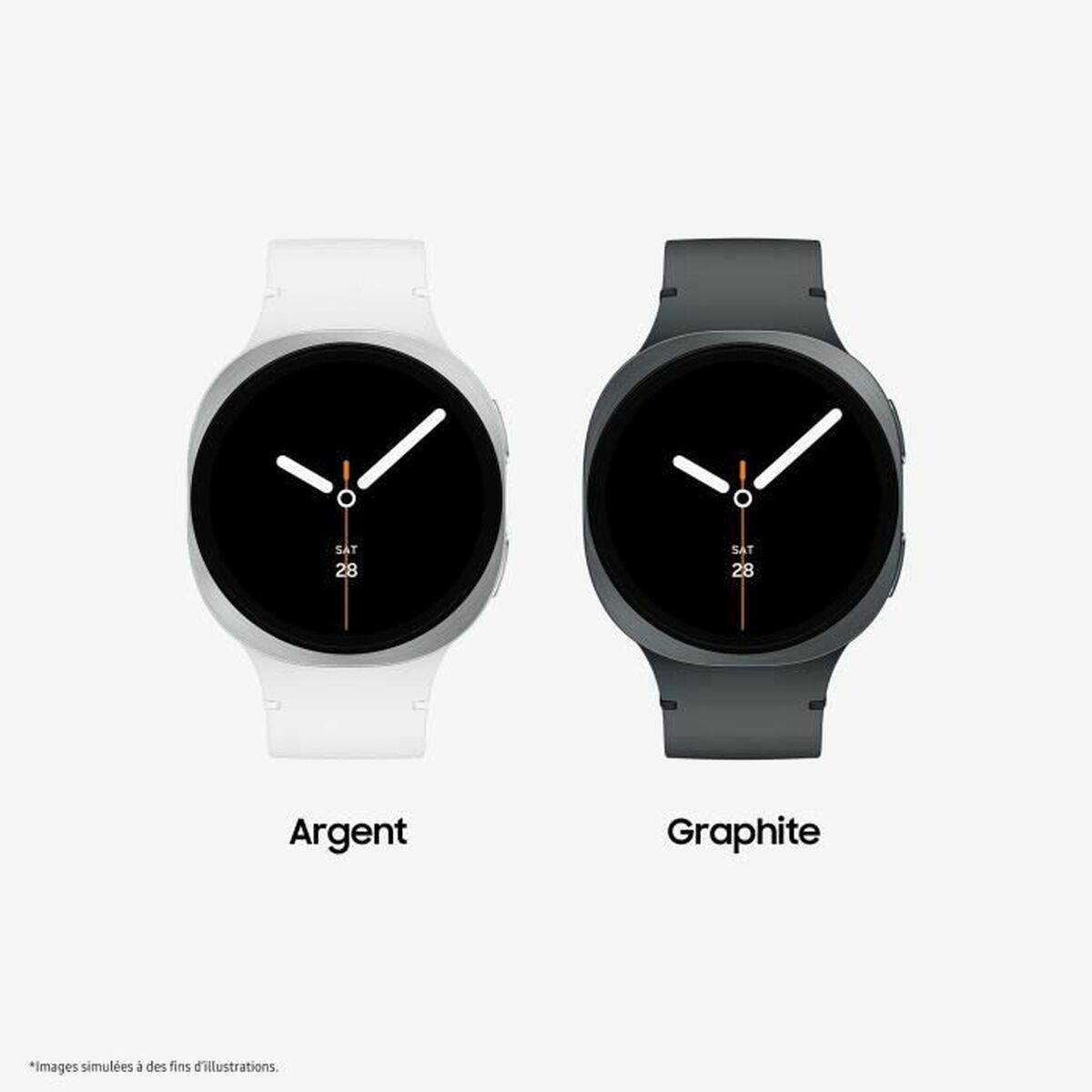 Smartwatch Samsung Watch8 White Silver 1,3" 40 mm