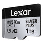 Micro SD Memory Card with Adaptor Lexar LMSSIPL001T-BNANG 1 TB