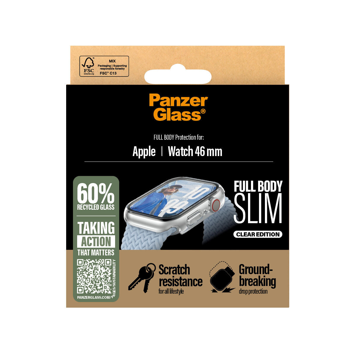 Smartwatch Panzer Glass 3714 Transparent