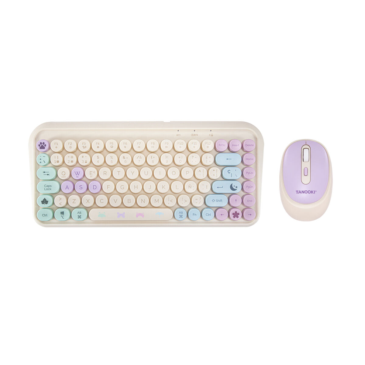 Keyboard and Mouse FR-TEC TNK4001 QWERTY