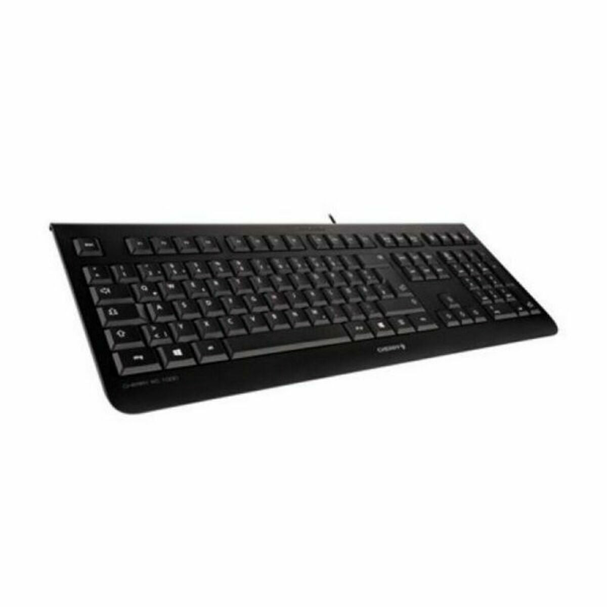 Keyboard Cherry JK-0800ES-2 Spanish Qwerty Black