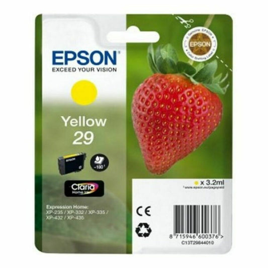 Original Ink Cartridge Epson C13T29844022 Yellow (1 Unit)