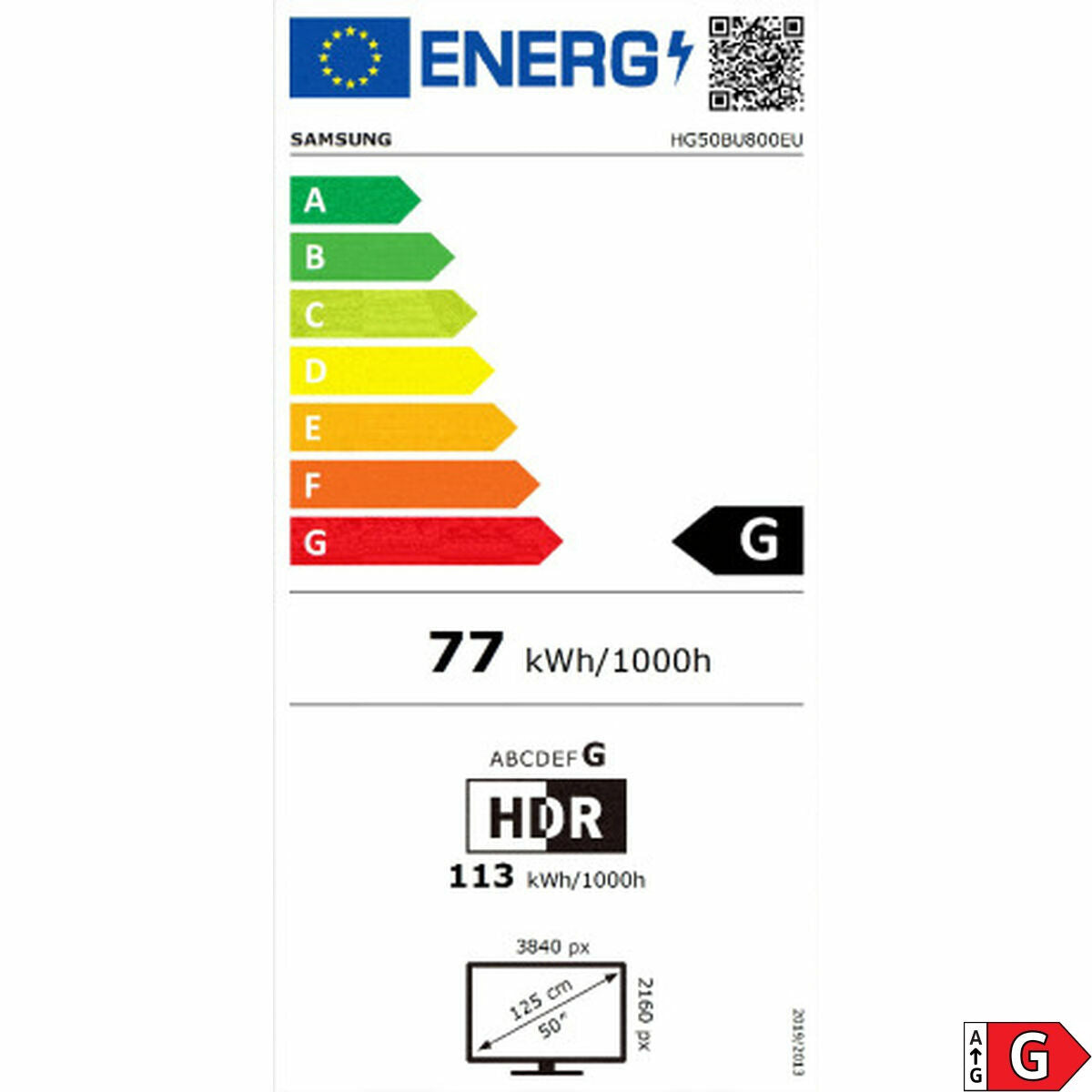 Smart TV Samsung HG50BU800EUXEN 50" 4K Ultra HD LED